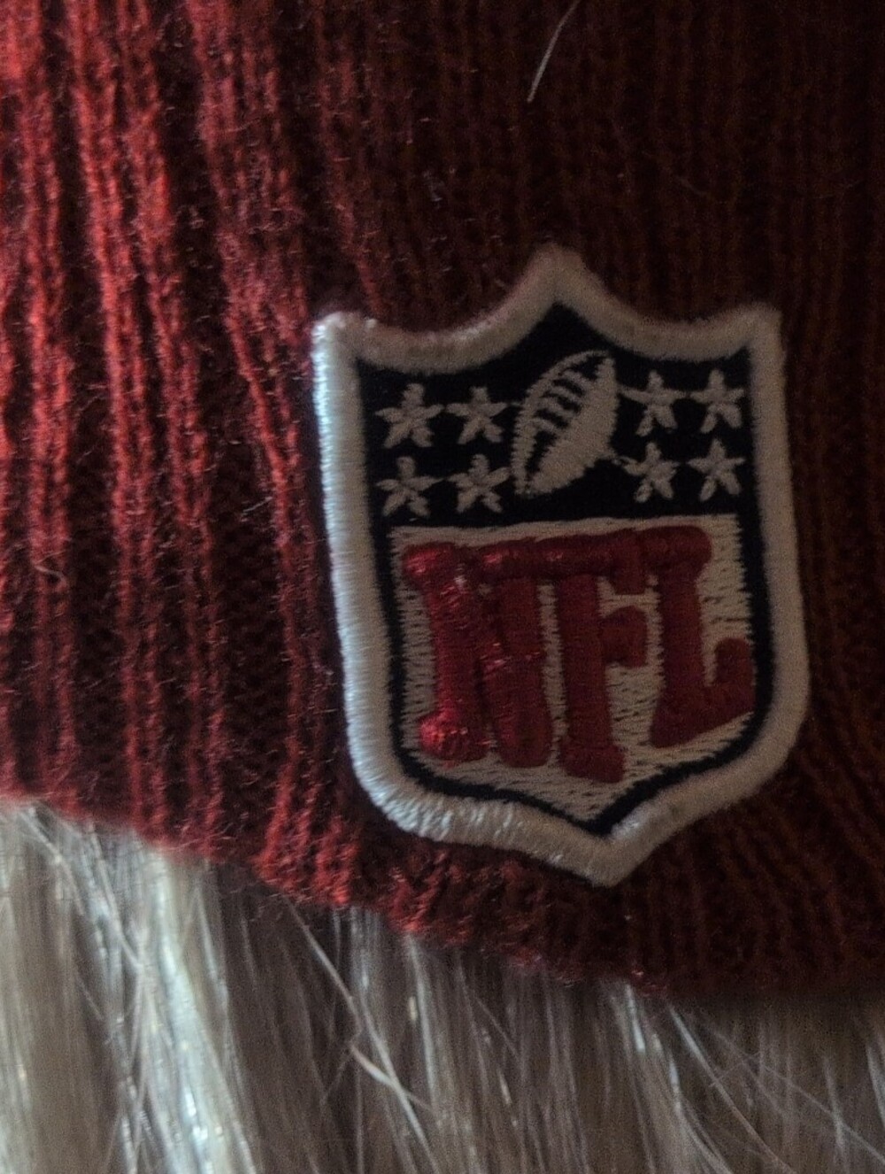 New Era Arizona Cardinals NFL Knit Beanie Hat Red Gray Black One Size - Picture 5 of 7